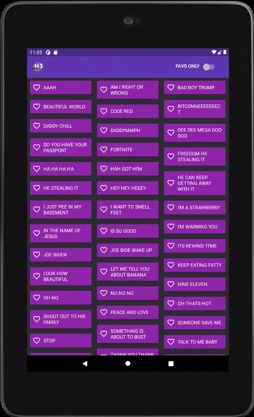 H3 Soundbites Screenshots3