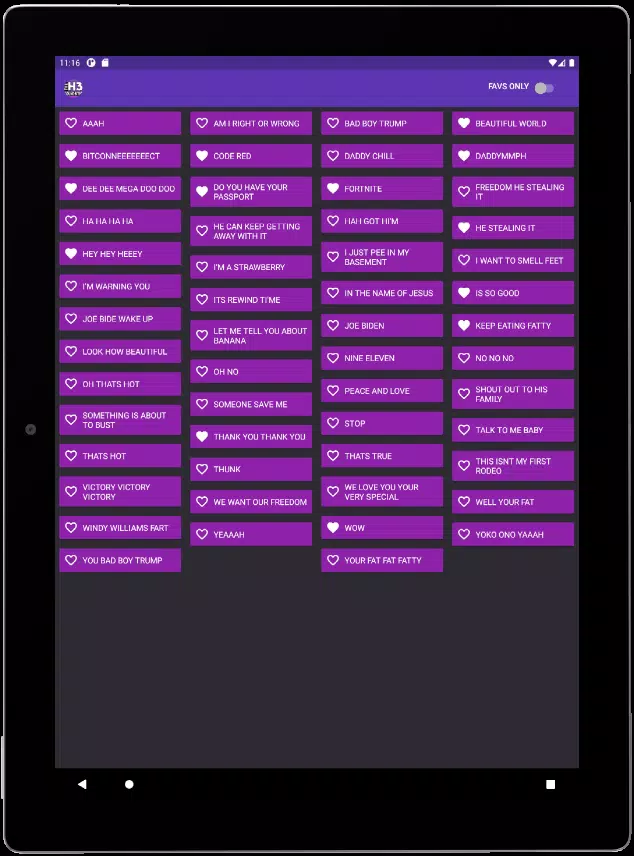 H3 Soundbites Screenshots5