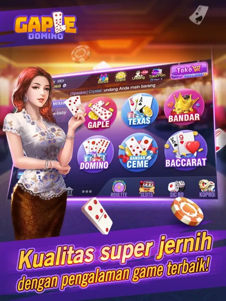 Domino Gaple:Online iPad  سکرین شاٹس