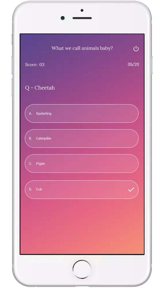 Capturas de pantalla de MyQuizly