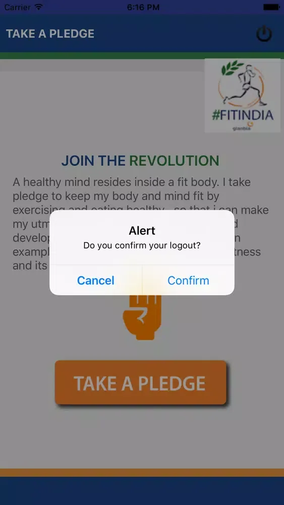 FitIndiaCampaign Screenshots