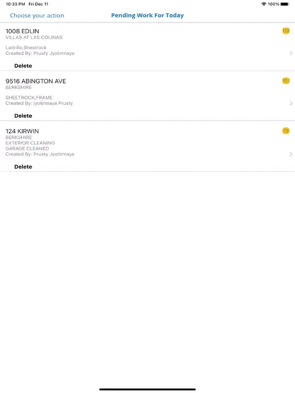 BCA FIRM iPad  स्क्रीनशॉट
