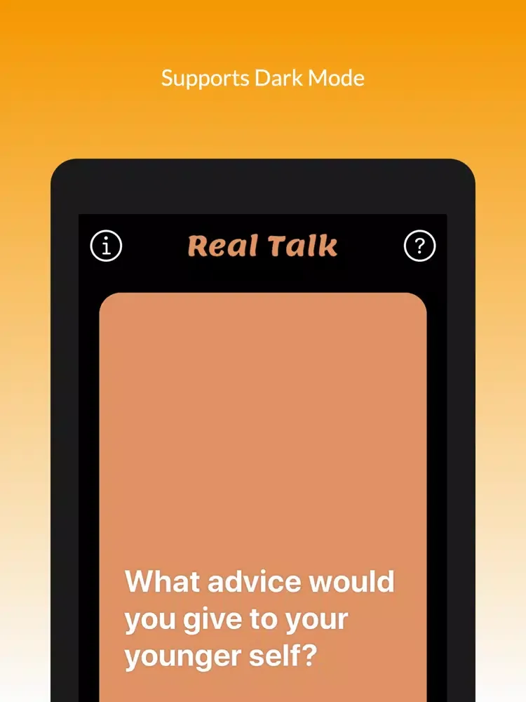 Real Talk: Spark Deeper Convos iPad  স্ক্রিনশট