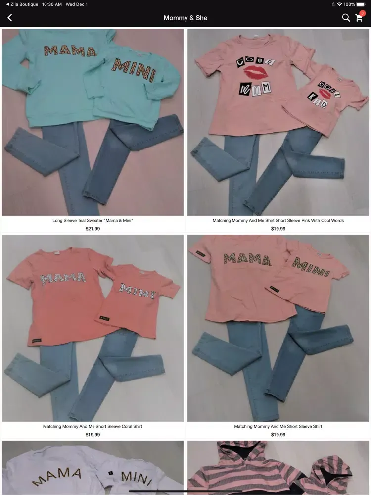 Cynthia Ann Boutique iPad  スクリーンショット