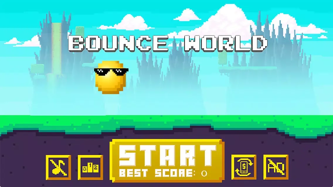 Bounce World: Hip Edition স্ক্রিনশট