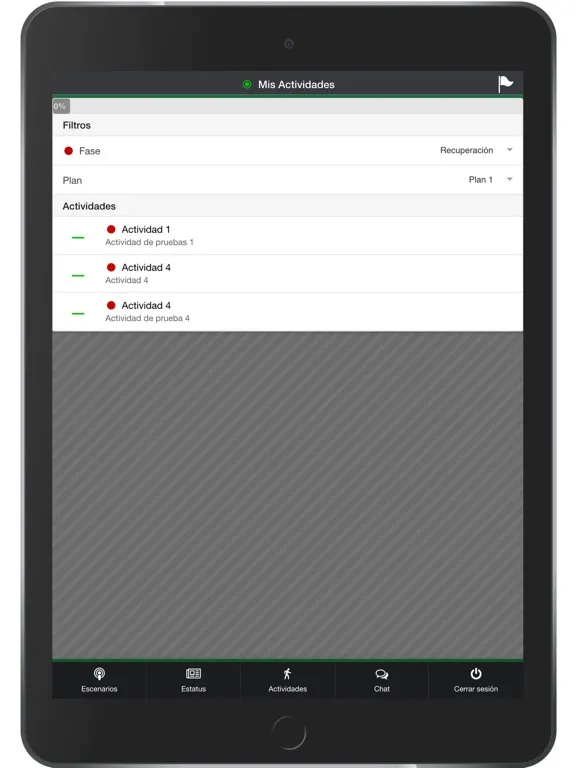 Captures d'écran de DELOS - Resilience Management iPad 