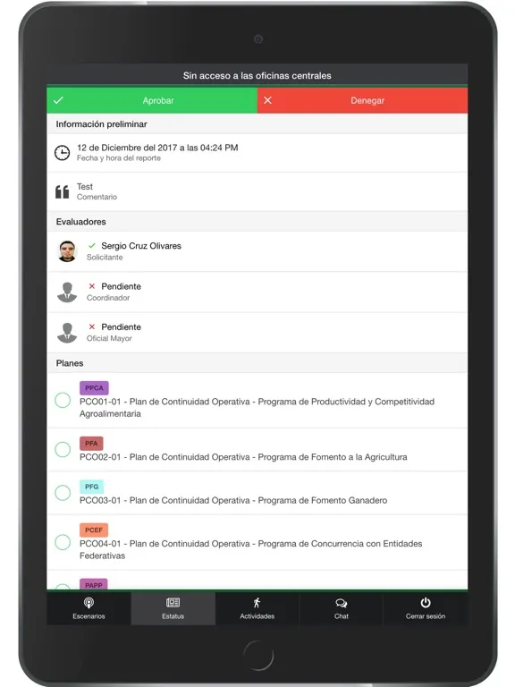 Captures d'écran de DELOS - Resilience Management iPad 