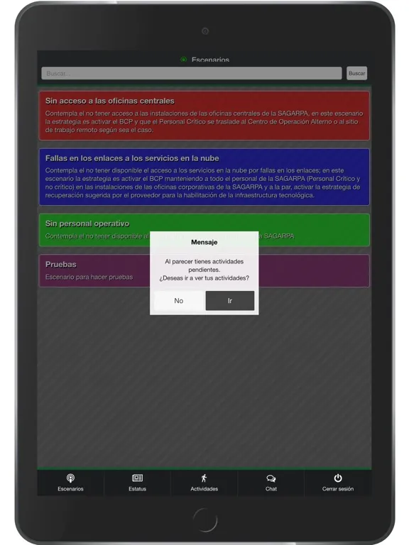 Captures d'écran de DELOS - Resilience Management iPad 