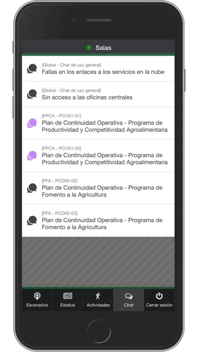 Captures d'écran de DELOS - Resilience Management