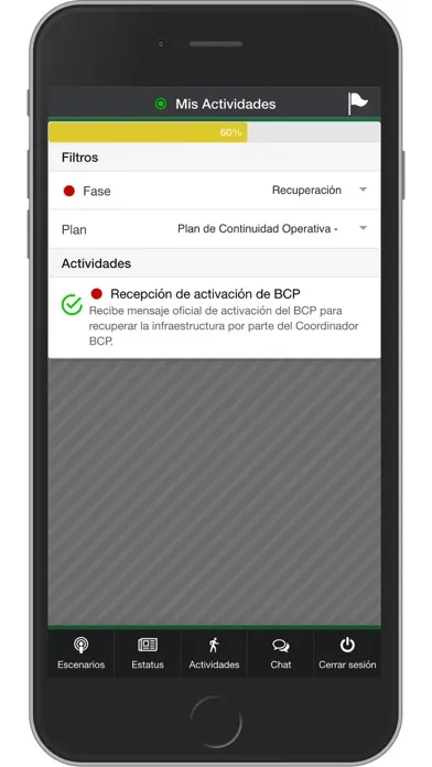 Captures d'écran de DELOS - Resilience Management