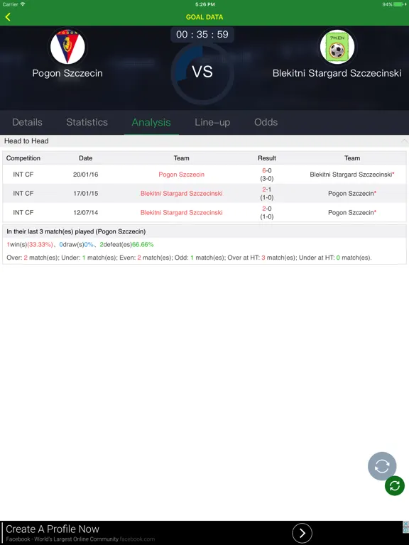 Capturas de pantalla de My Live Soccer iPad 