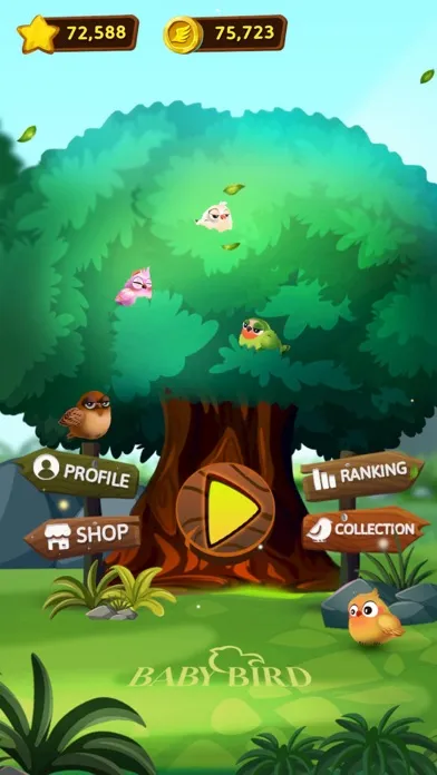 Capturas de tela do Bird Sorting Mania