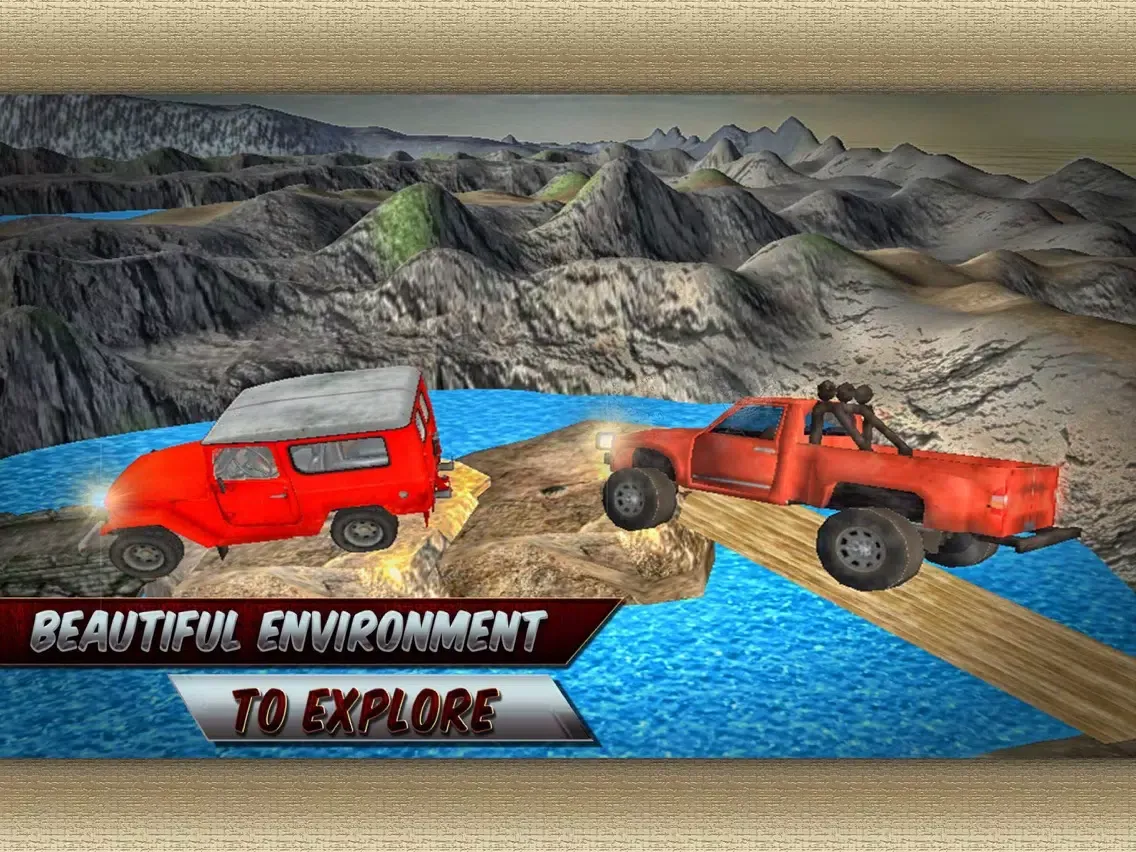 4x4 offroad unlimitedly rally: SUV jeeps drive iPad  Screenshots