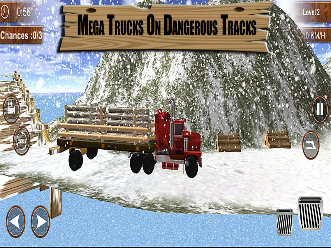 Capturas de tela do The Forest Wood Transporter: Heavy Cargo Truck iPad 