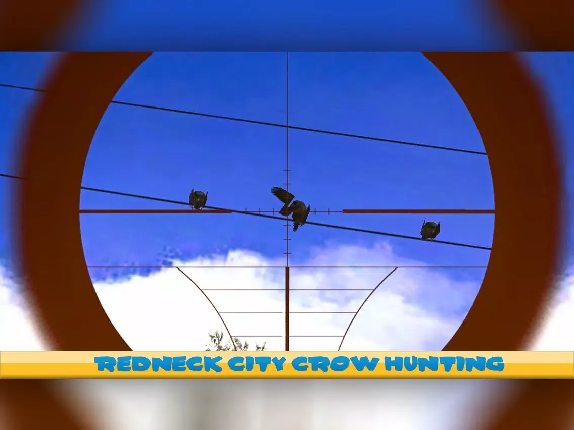 تصاویر Redneck City Crow Hunting: Sniper Rifle Shoot iPad 