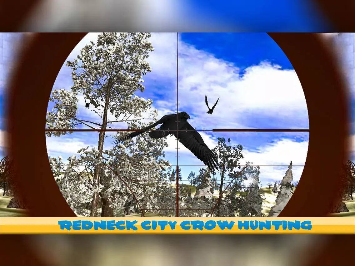 تصاویر Redneck City Crow Hunting: Sniper Rifle Shoot iPad 