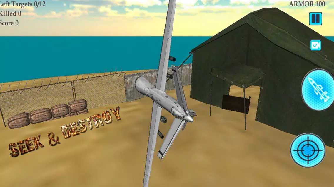 Army Drone striker: target undetected terrorist应用截图