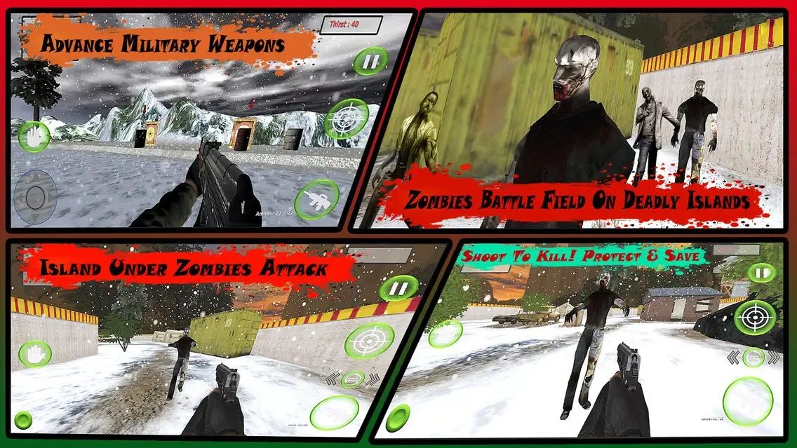 Tangkapan skrin Undercover Commando Operation: The Zombie Attack