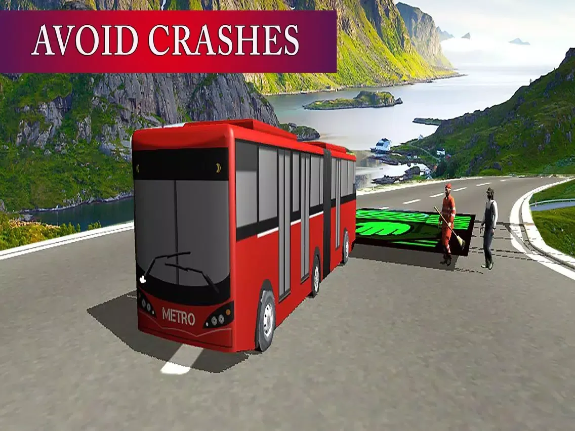 Offroad City Metro Bus : Heavy traffic simulation iPad 应用截图