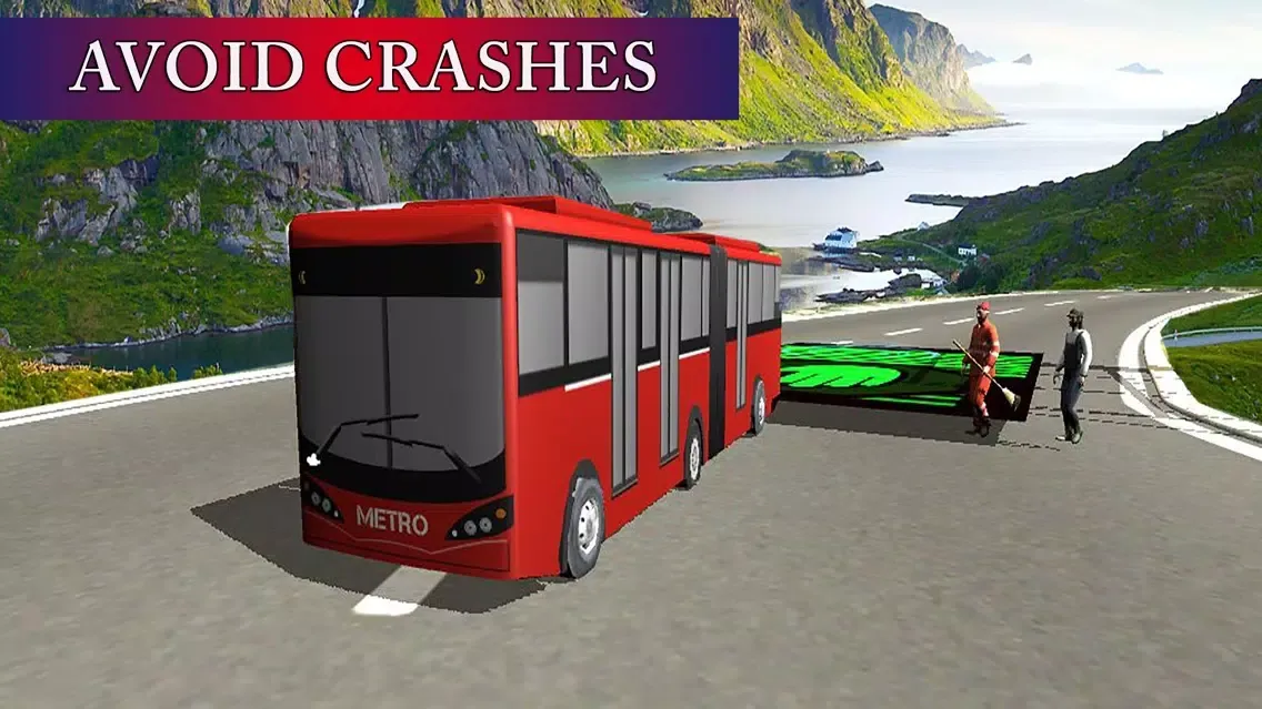 Offroad City Metro Bus : Heavy traffic simulation应用截图