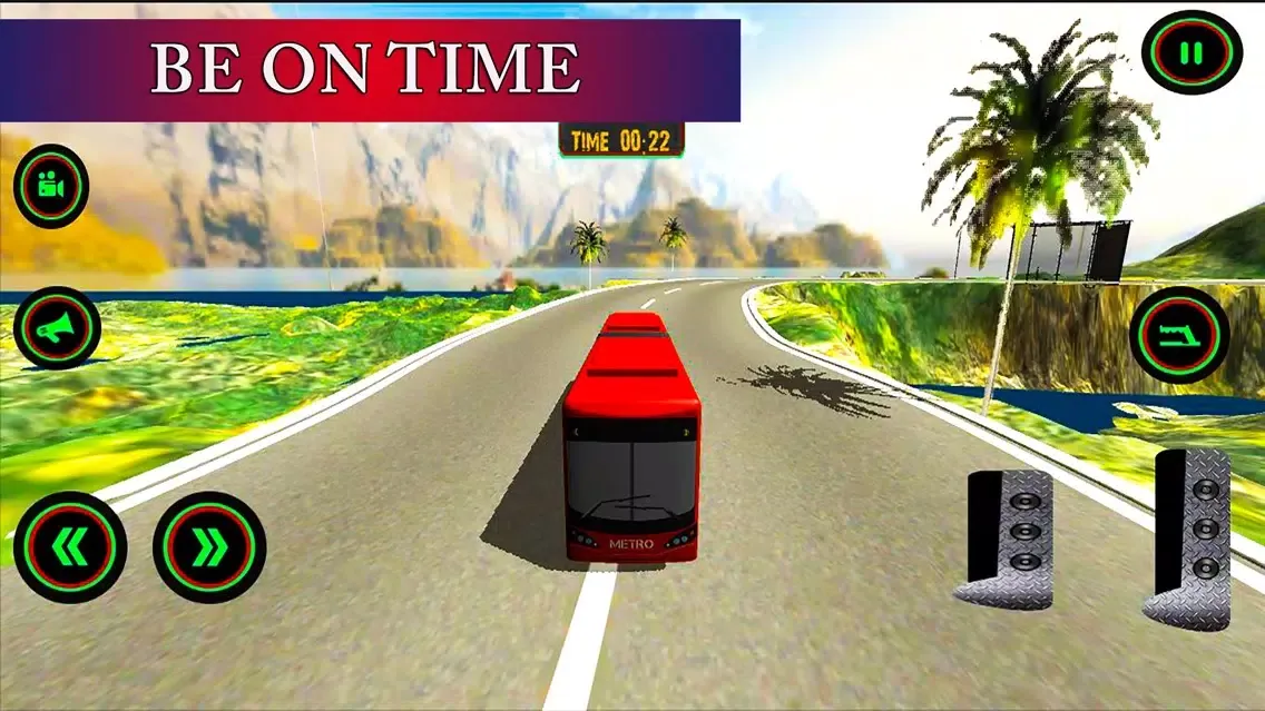 Offroad City Metro Bus : Heavy traffic simulation应用截图