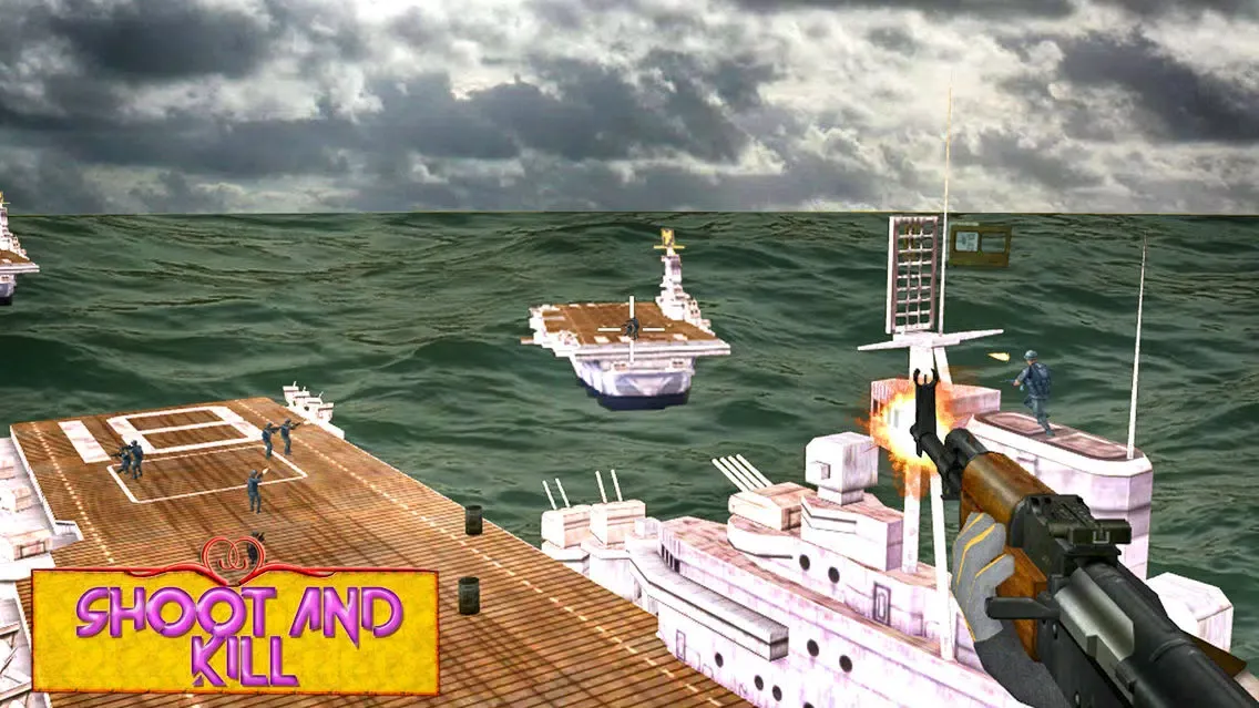 Скриншоты Navy warship bloodshed: Sea battle game