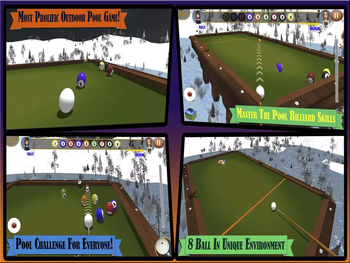 8 Ball Outdoor Master Pool: Grand Tournament iPad  스크린샷
