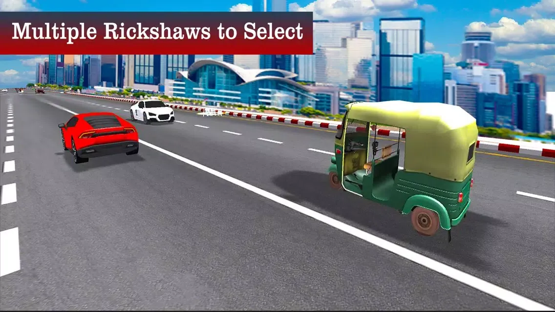 Highway Tuk Tuk Rickshaw: Traffic Auto Race स्क्रीनशॉट