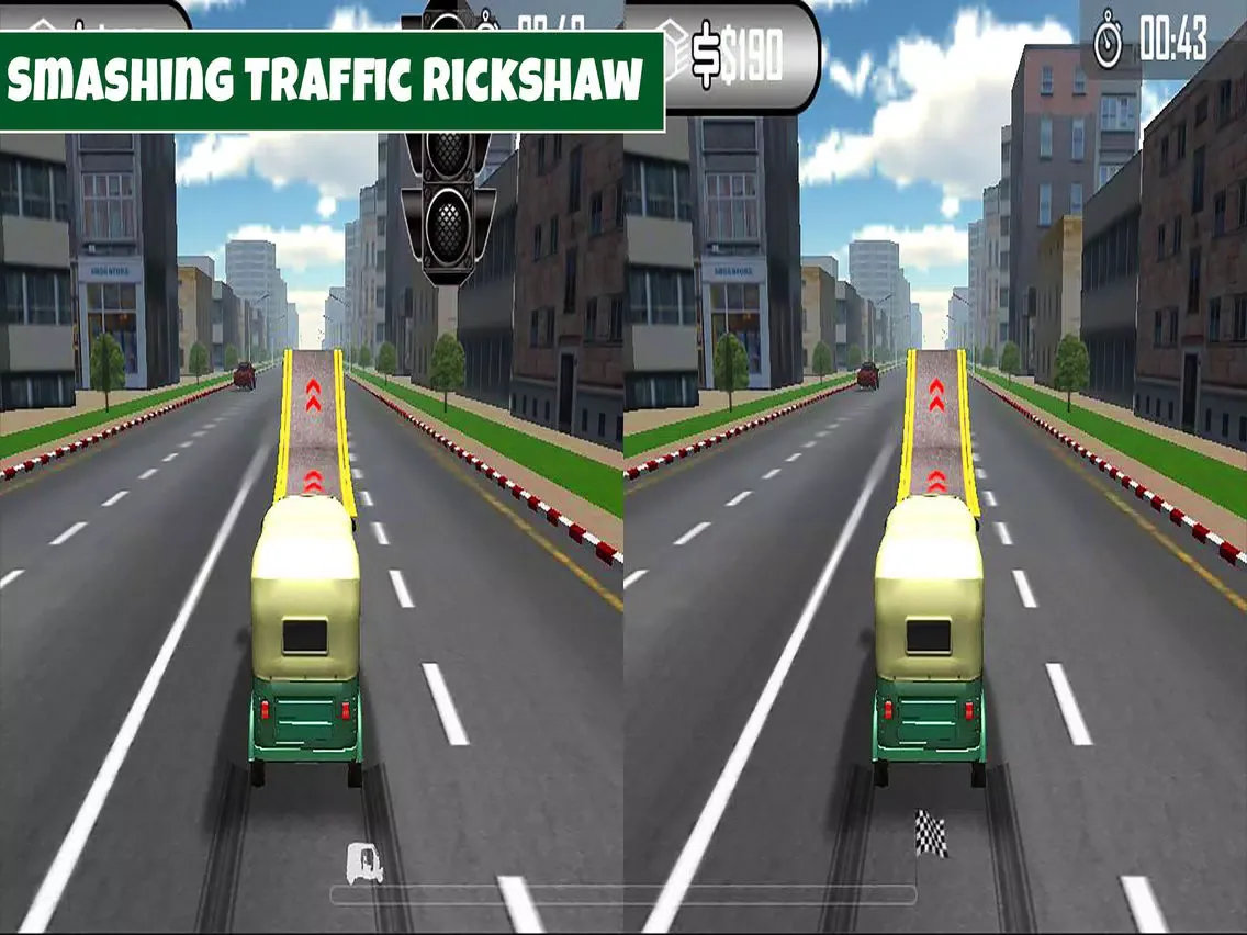 صور VR Highway Tuk Tuk Rickshaw: Traffic Rush Race iPad 