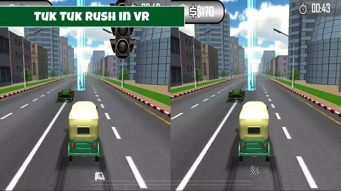 صور VR Highway Tuk Tuk Rickshaw: Traffic Rush Race