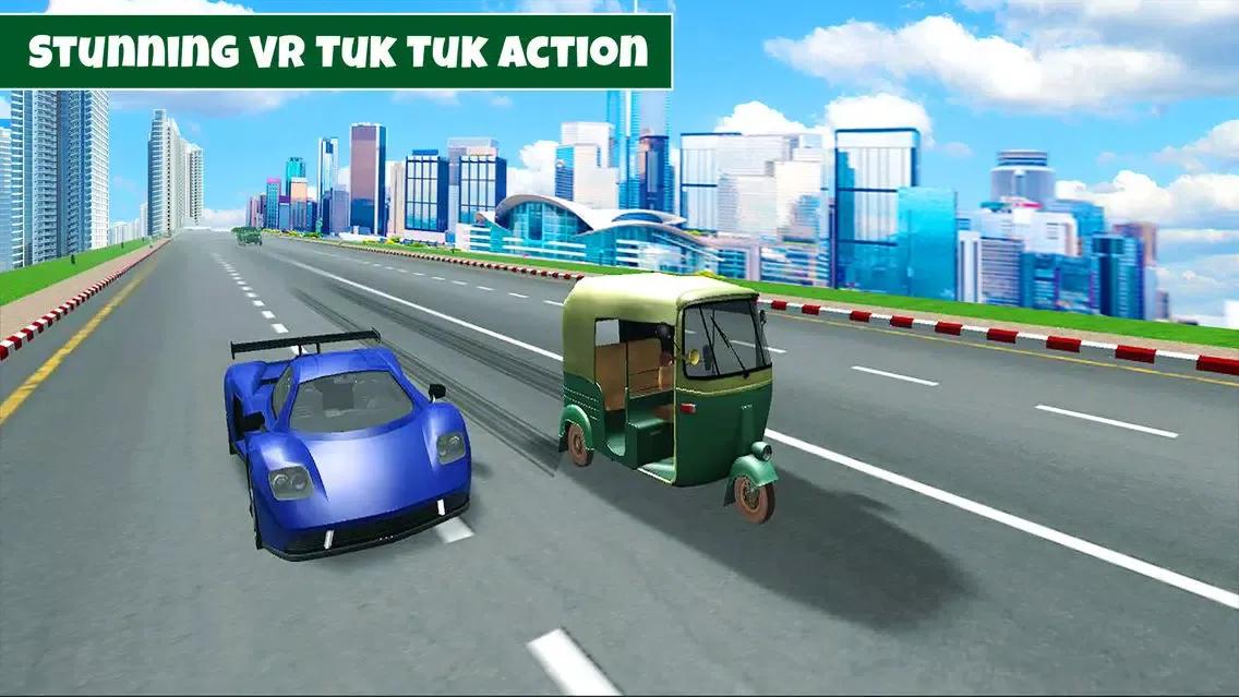 صور VR Highway Tuk Tuk Rickshaw: Traffic Rush Race