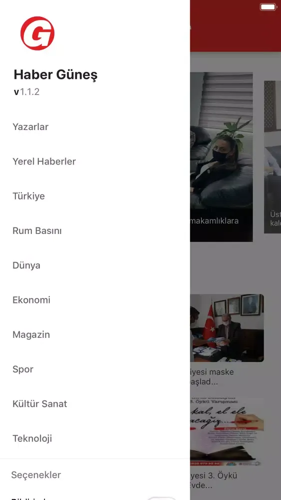 Haber Güneş سکرین شاٹس