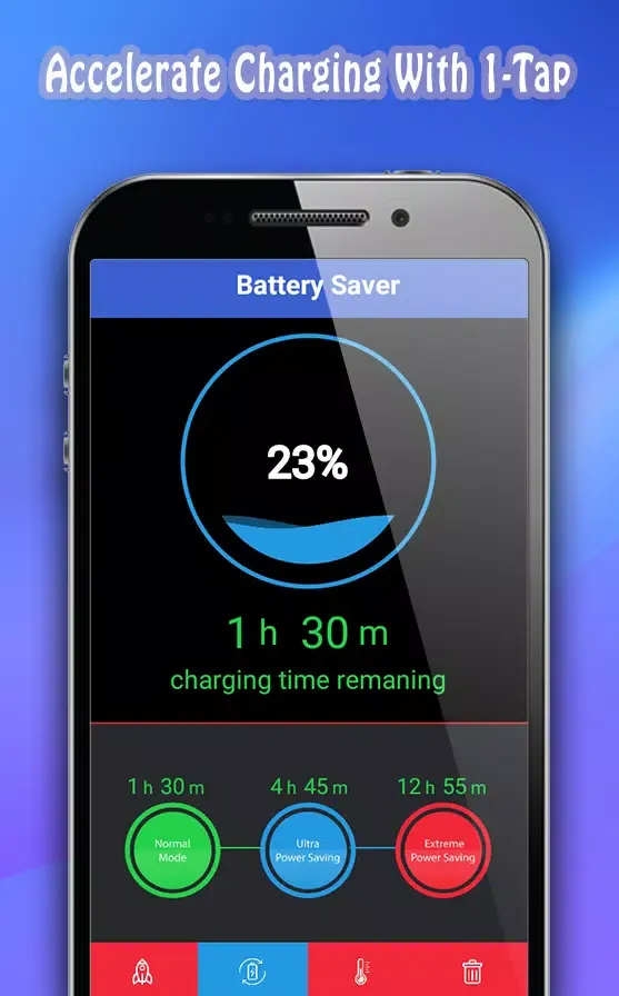 Fast Charger - Battery Saver & Realtime Cleaner应用截图