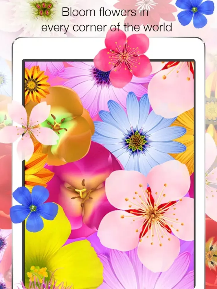 Ảnh chụp màn hình của Bloom Free - Let flowers bloom with a tap on the screen - iPad 