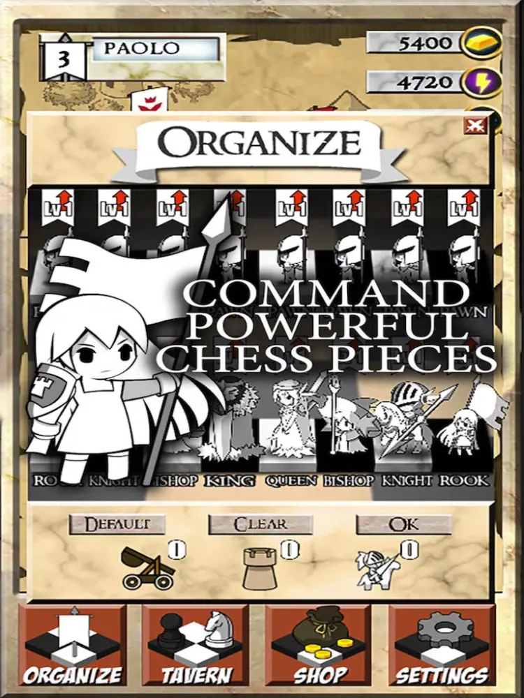 Chess Battle Quest iPad 應用截圖