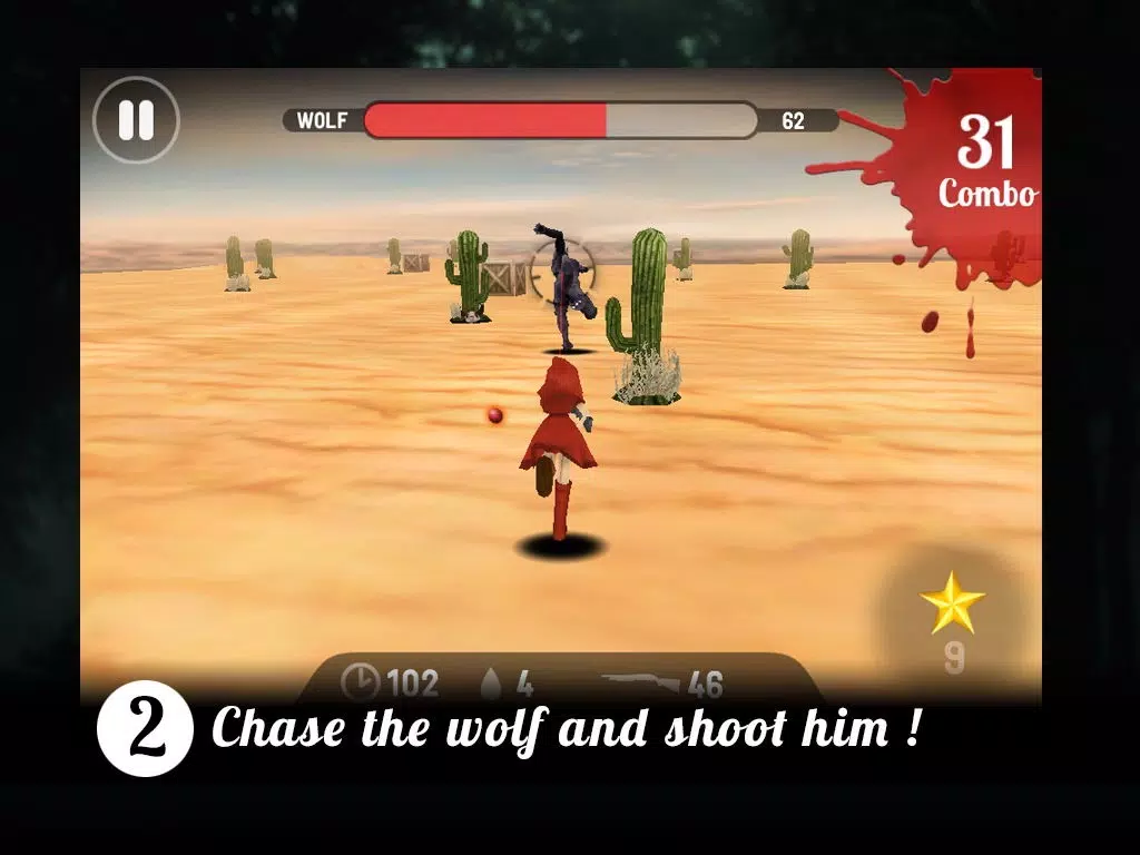 Tangkapan skrin Red Revenge - The True Story of Little Red Riding Hood - iPad 