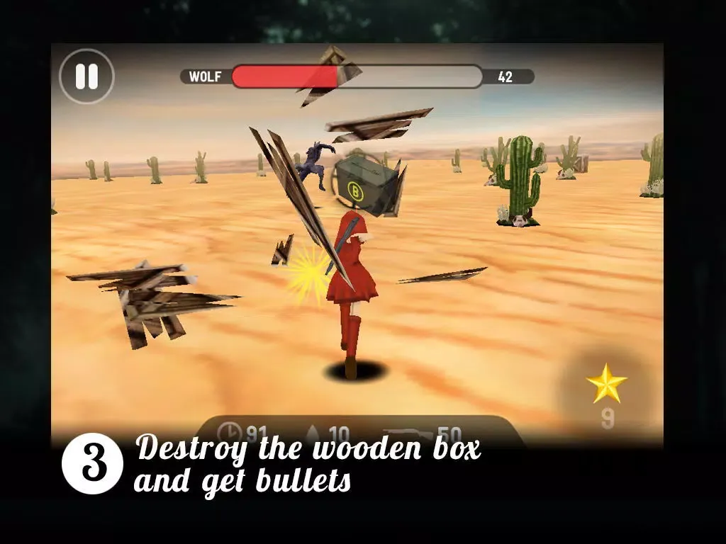 Red Revenge - The True Story of Little Red Riding Hood - iPad  스크린샷