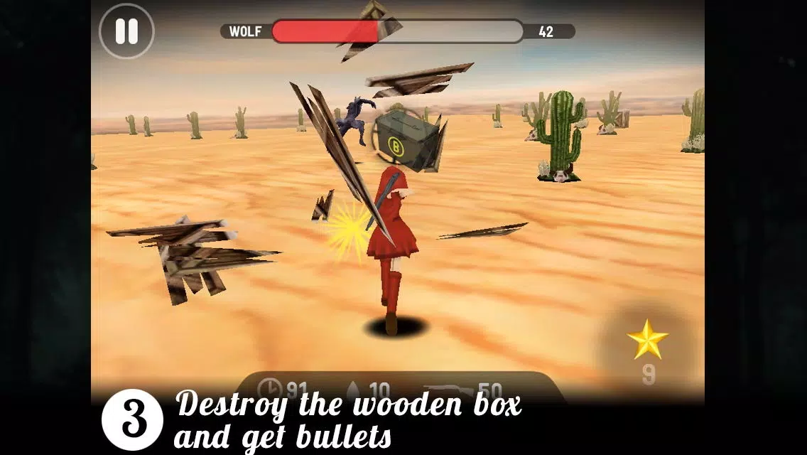 Tangkapan skrin Red Revenge - The True Story of Little Red Riding Hood -