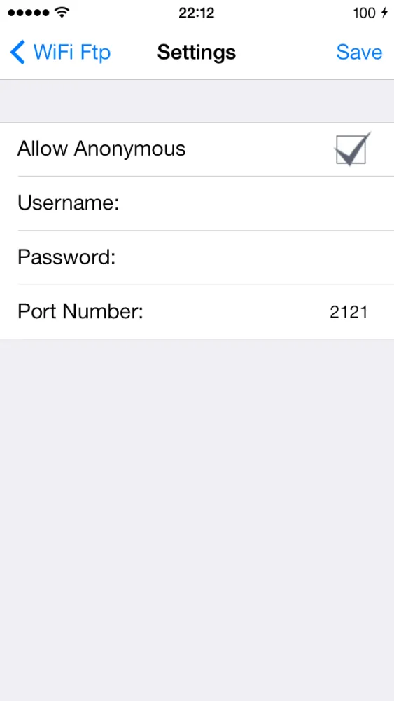 WiFi FTP Free (WiFi File Transfer)应用截图
