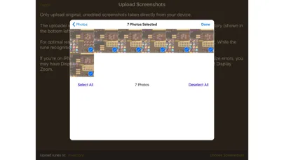 Screenshot di Rune Exporter for Summoners War