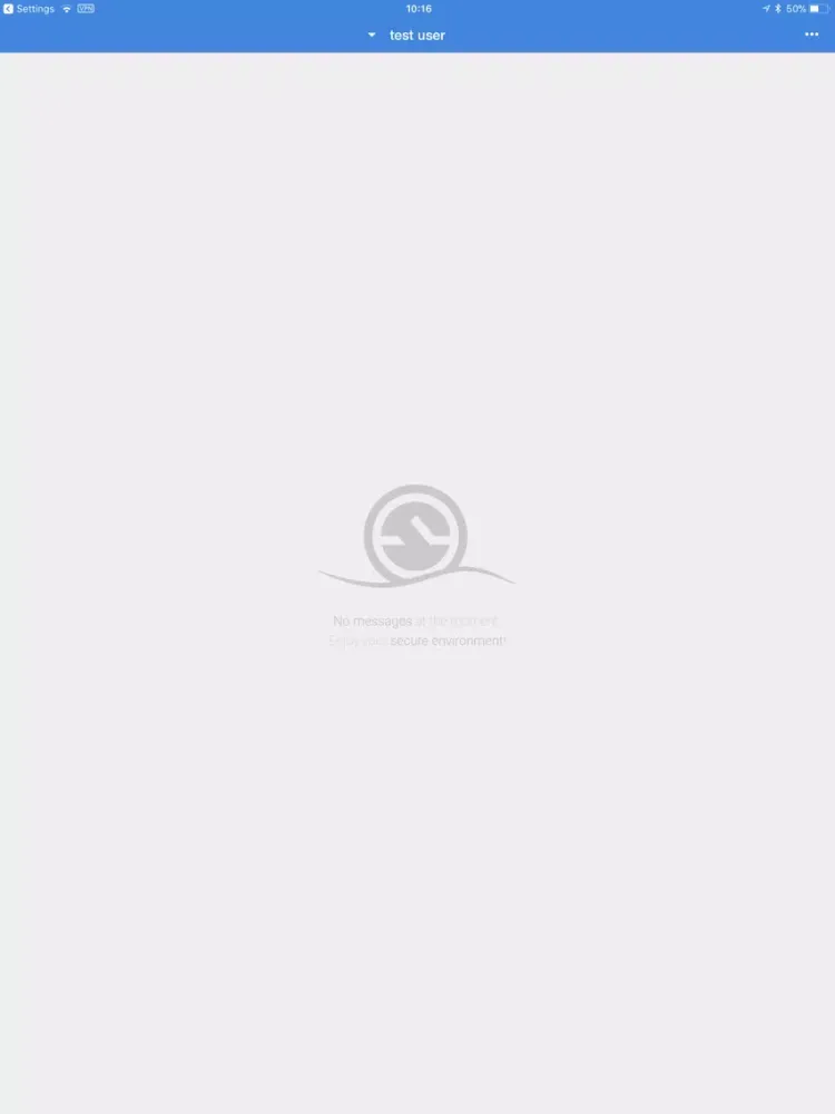 Zrzuty ekranu AppGate SDP iPad 