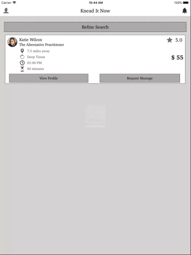 Knead It Now iPad  स्क्रीनशॉट