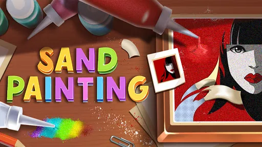 Tangkapan layar Sand Painting