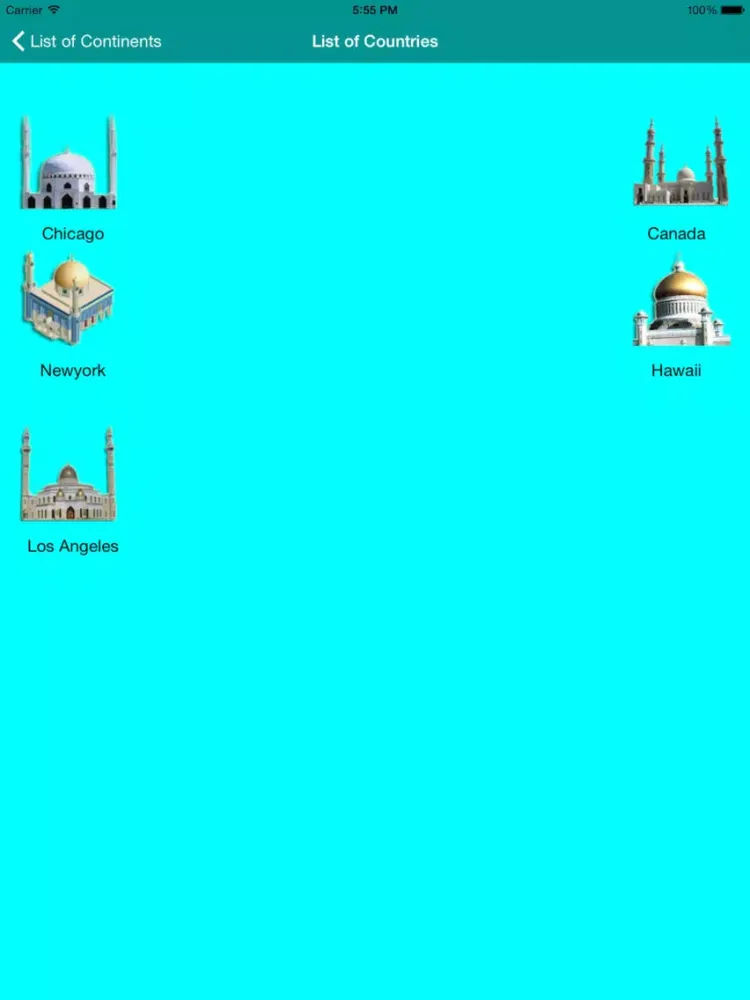 Zrzuty ekranu Azan World Wide iPad 