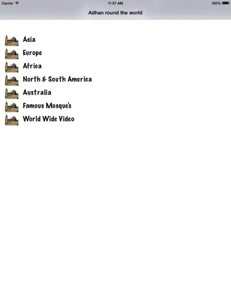 تصاویر Azaan World Wide 2 iPad 