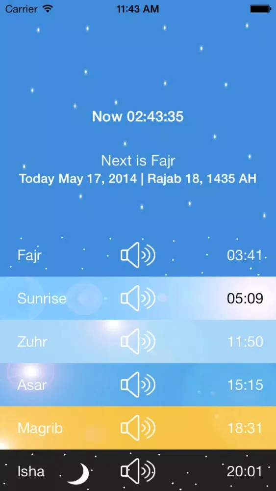 Ramzaan & Islam Prayer Timings Ekran Görüntüleri