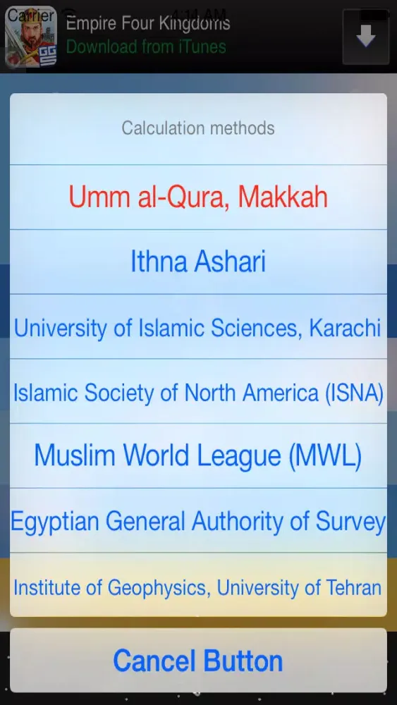 Ramzaan & Islam Prayer Timings Ekran Görüntüleri