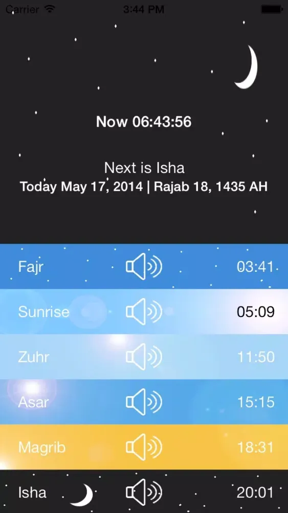 Ramzaan & Islam Prayer Timings Ekran Görüntüleri