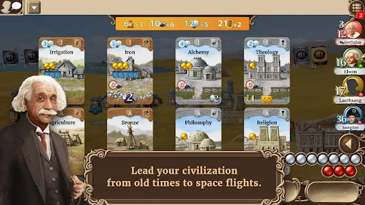 Capturas de tela do Through the Ages