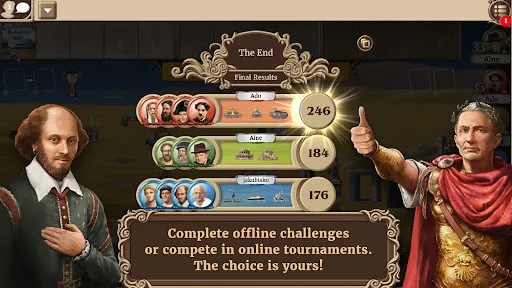Capturas de tela do Through the Ages
